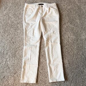 Lafayette 148 White Jeans